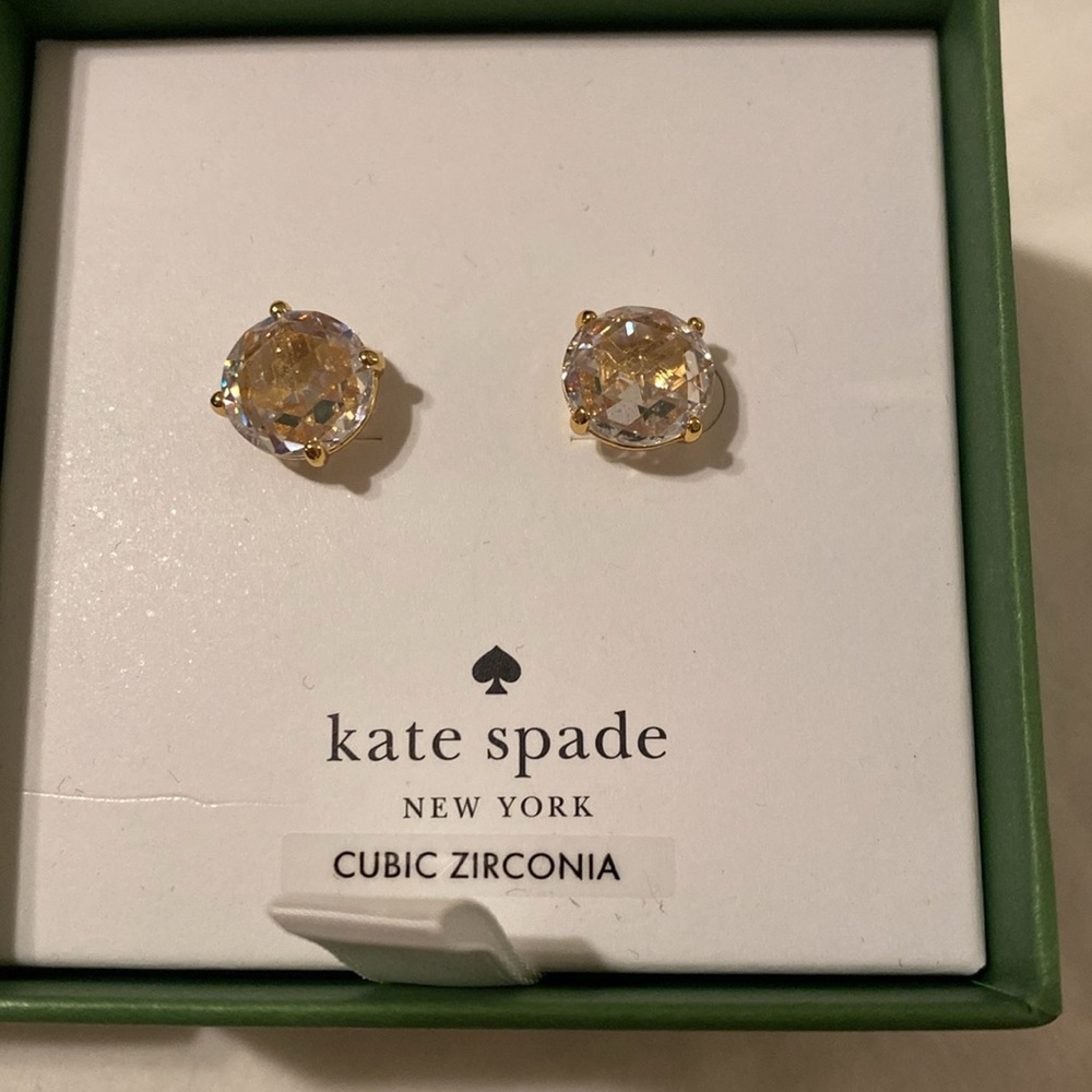 Kate Spade Sparkle Round Earrings